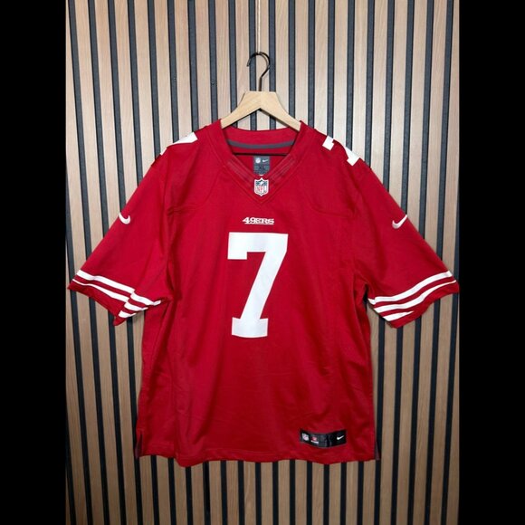 Nike NFL Players On Field Jersey Colin Kaepernick #7 San Francisco 49ers Mens XL - Picture 1 of 11